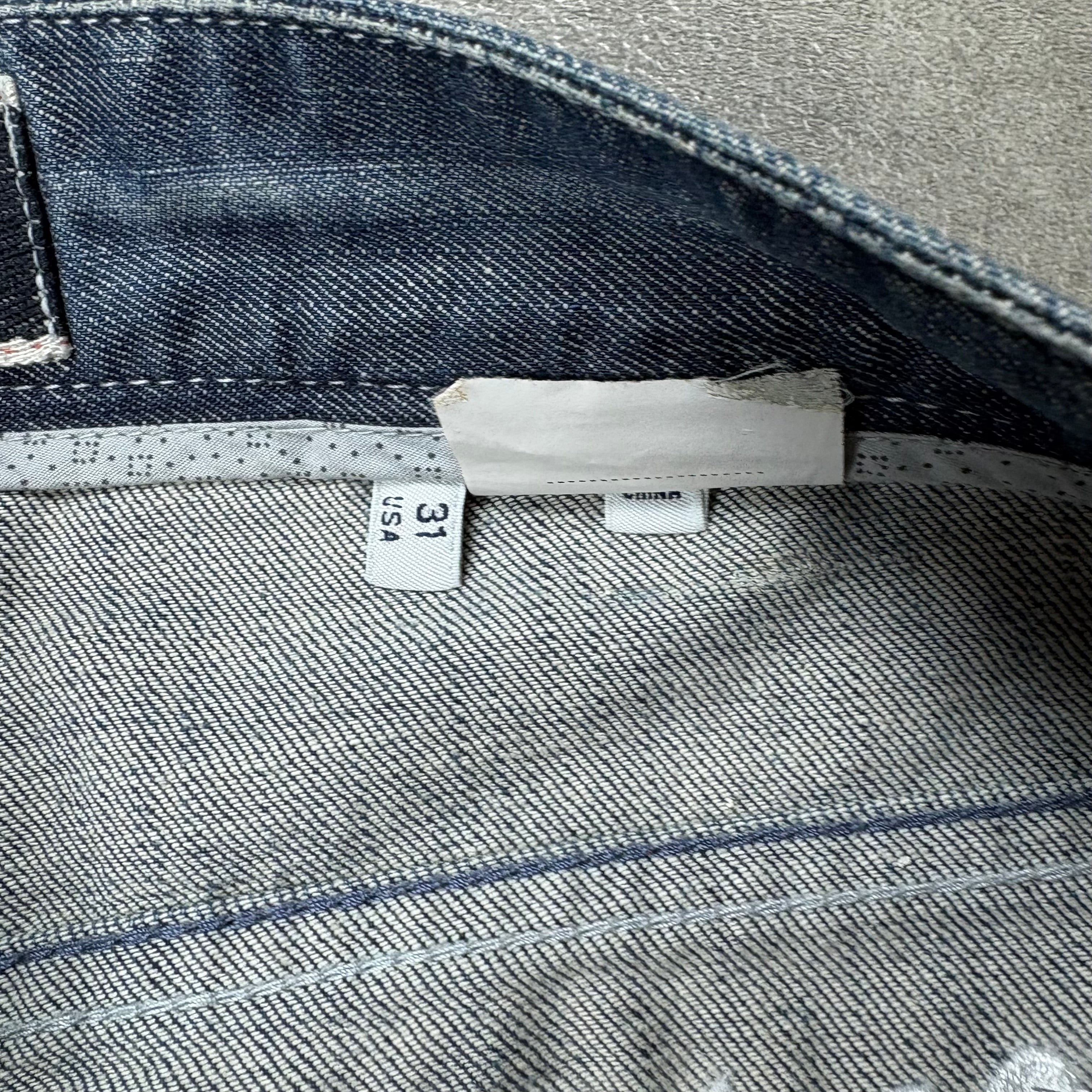 Armani Big Print Straight Jeans (31)