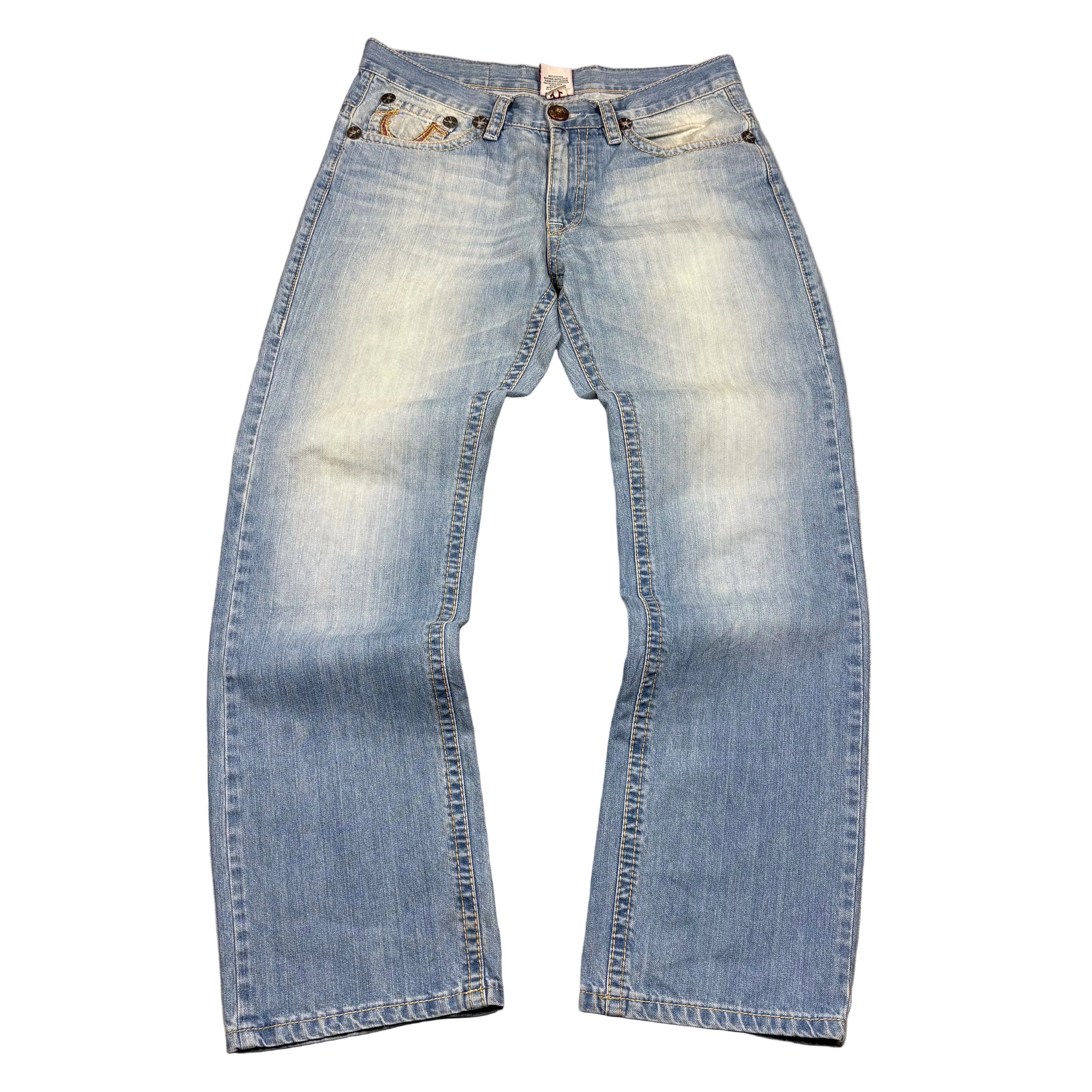 True Religion Straight Fit Jeans (33-32)