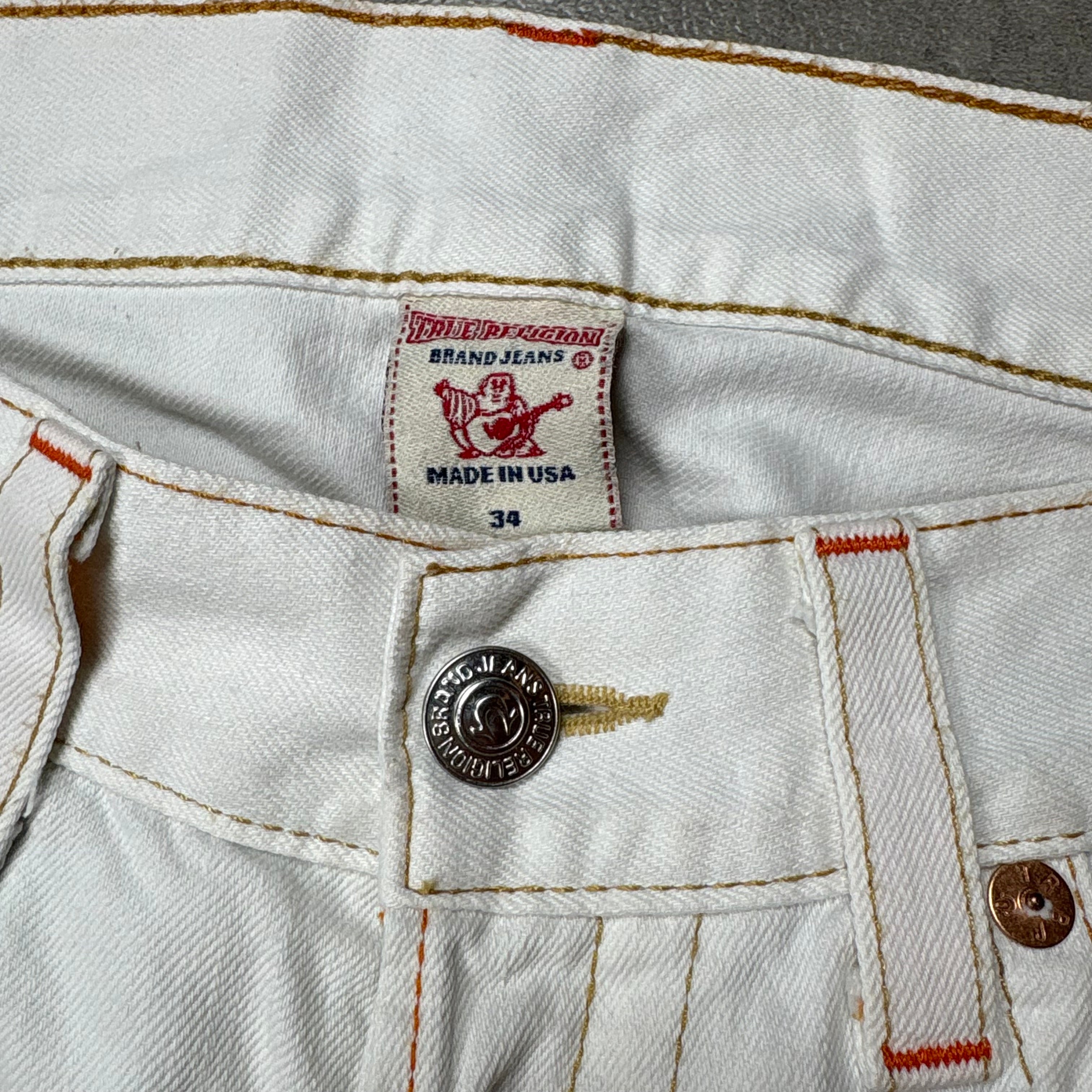 True Religion Slim/Straight Jeans (34)