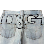 Dolce & Gabbana Big Print Jeans (32)