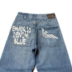 Armani Backprint Women's Straight Jeans (31)