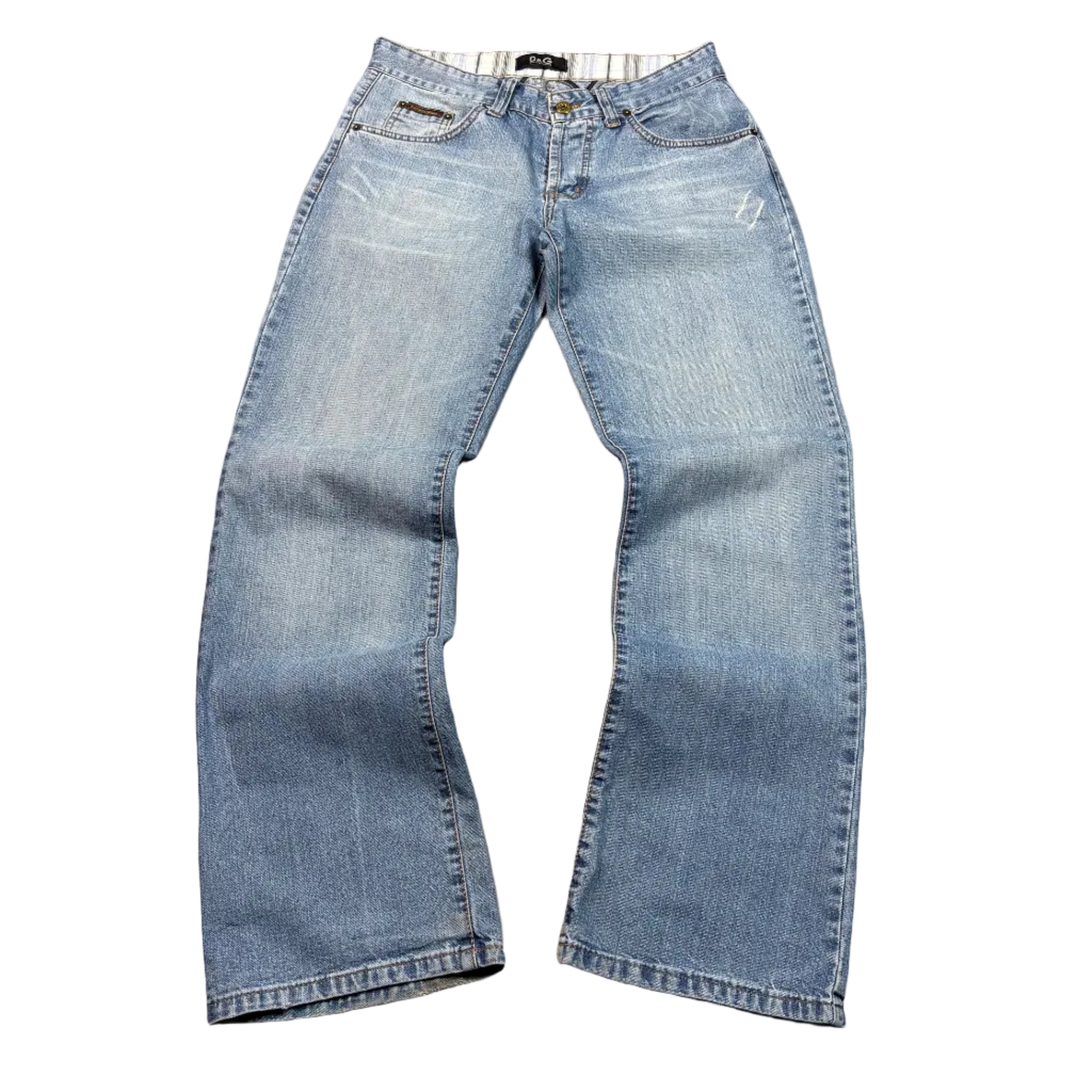 Dolce & Gabbana Big Print Jeans (31)
