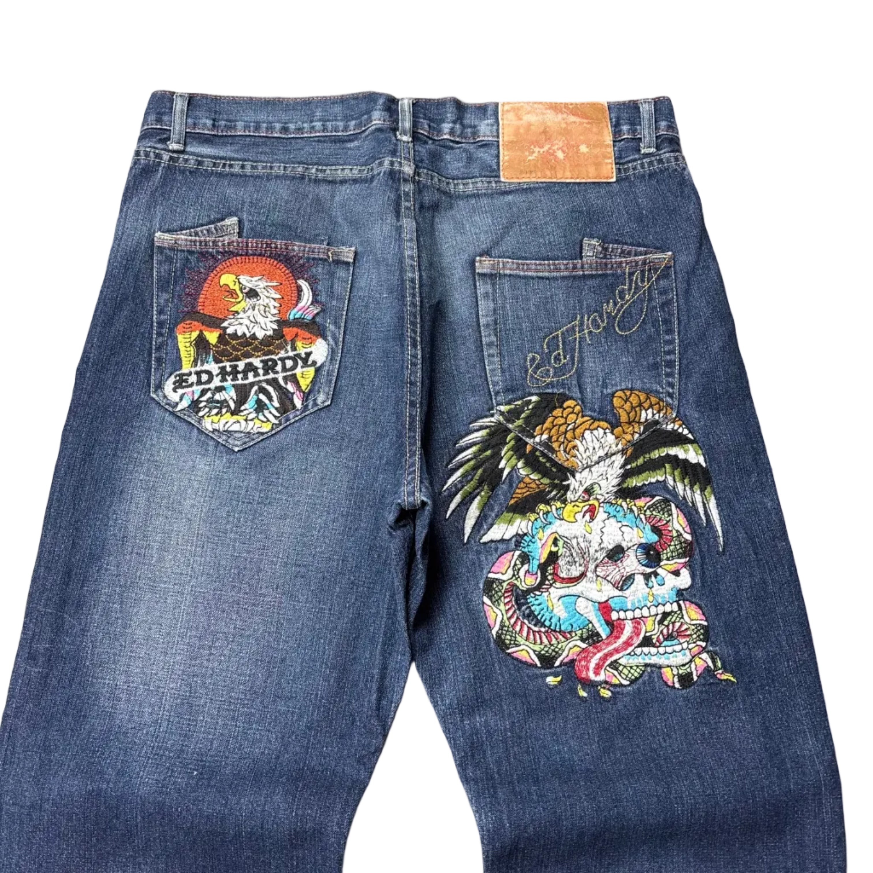Ed Hardy Baggy Jeans (W38/L32)