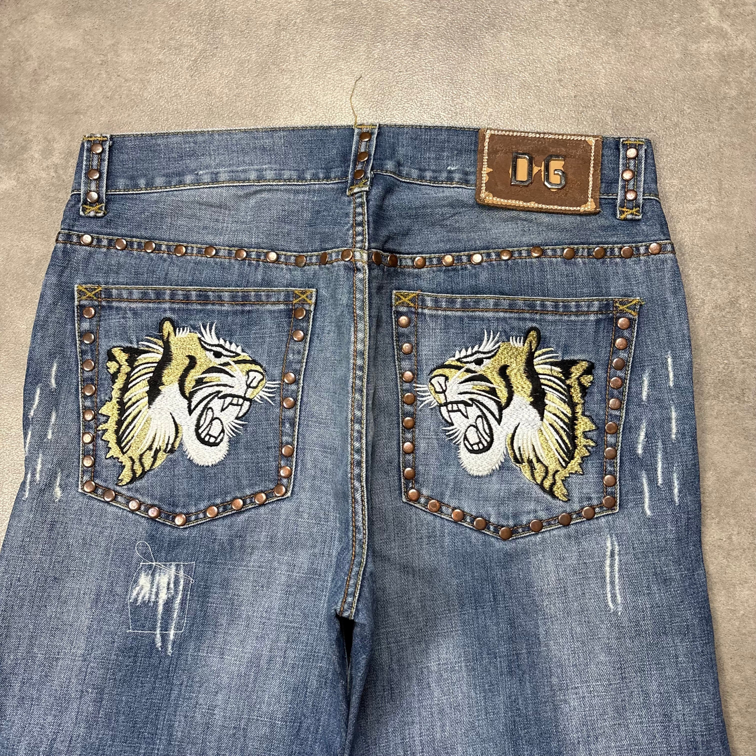 Dolce & Gabbana Rare Tiger Jeans (38)