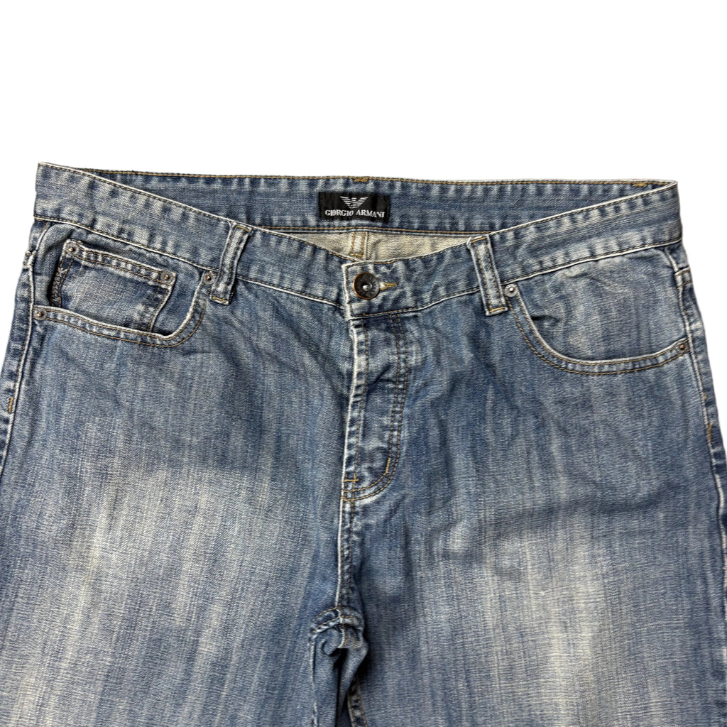 Armani Backprint Straight Jeans (38)