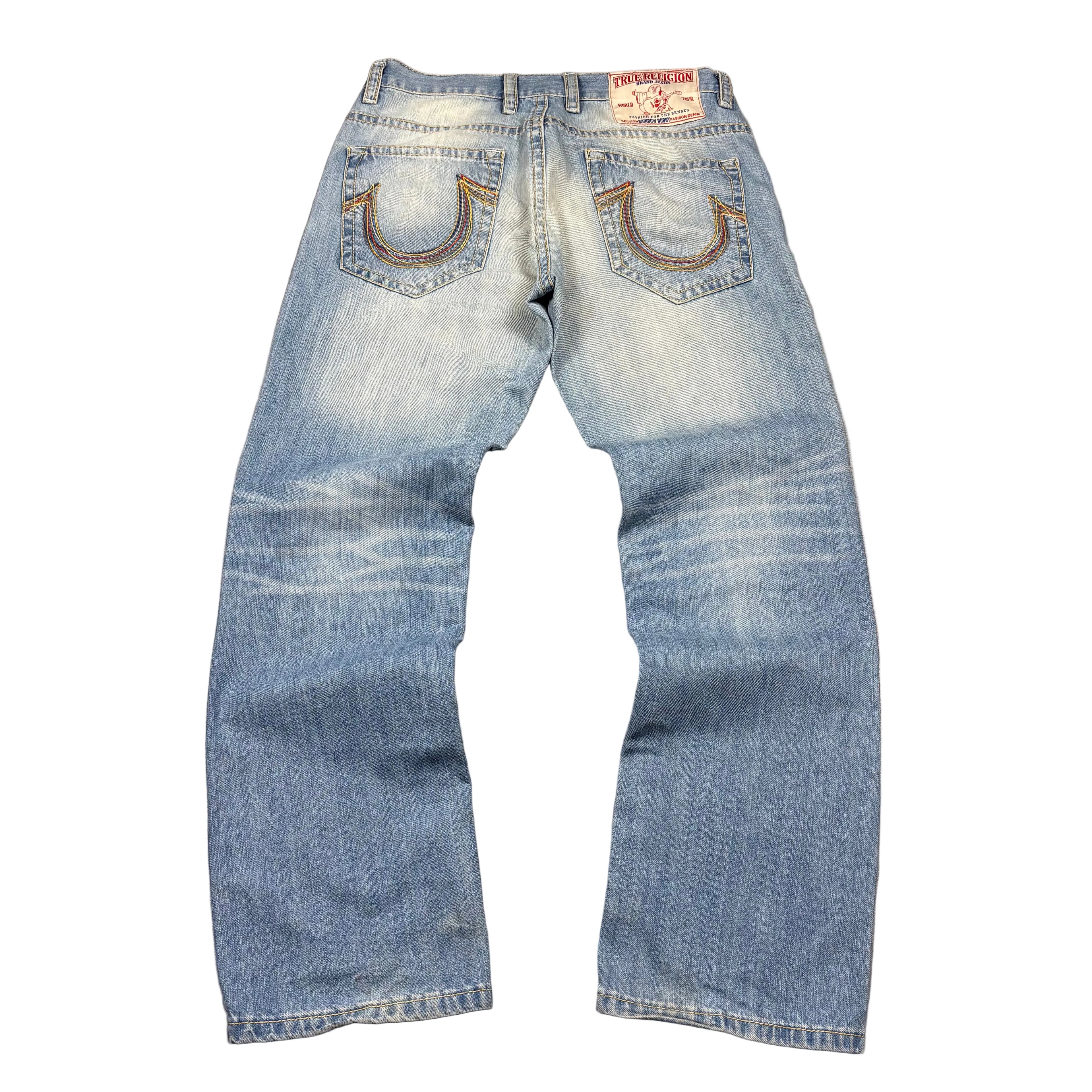 True Religion Straight Fit Jeans (33-32)