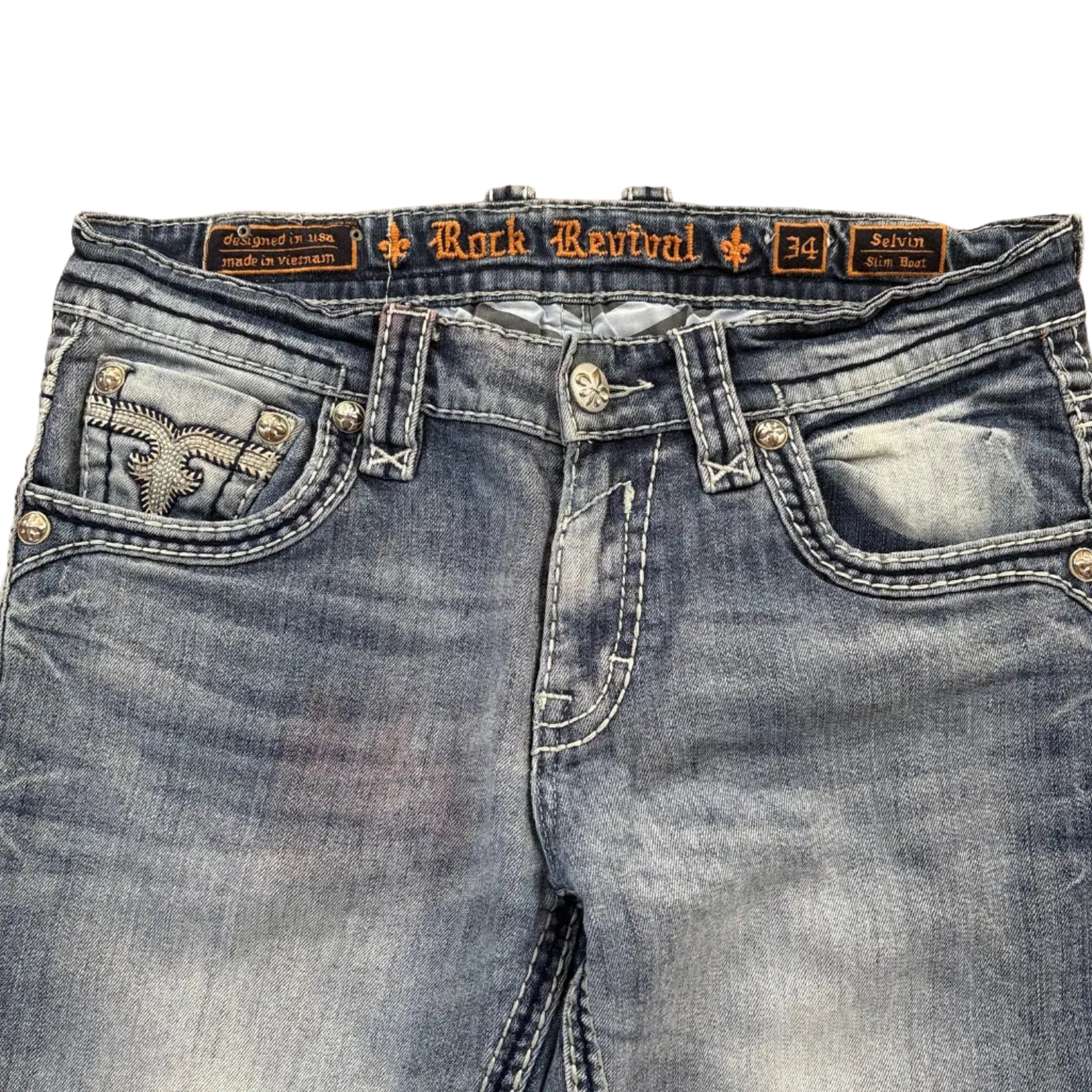 Rock Revival Bootcut Jeans (34)