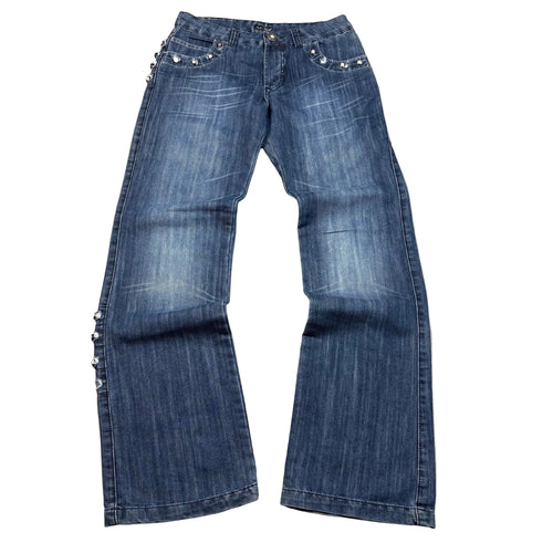 Armani Printed Straight Jeans (32)