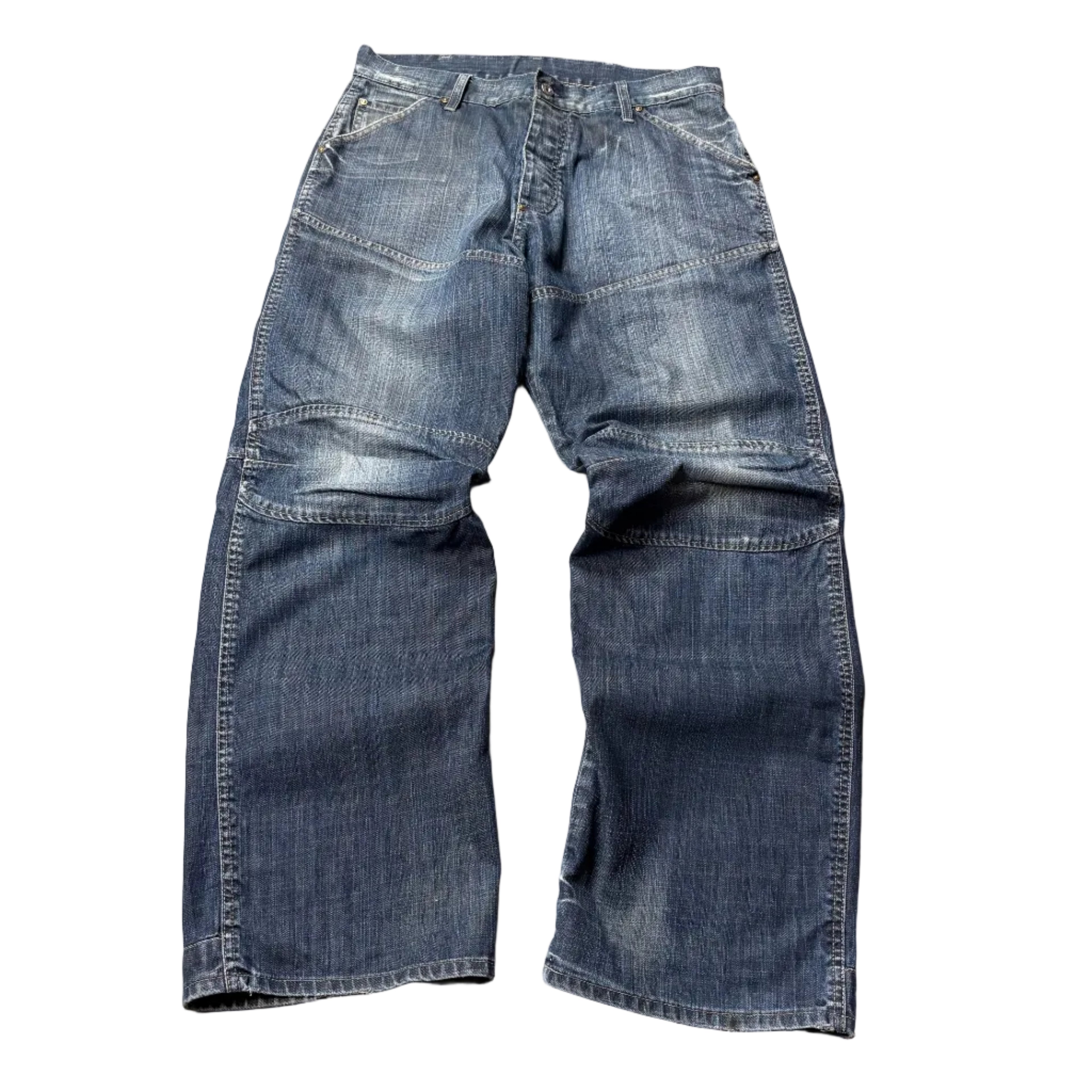 G-Star Big Print Straight Jeans (34)