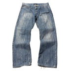 Armani Backprint Straight Jeans (38)