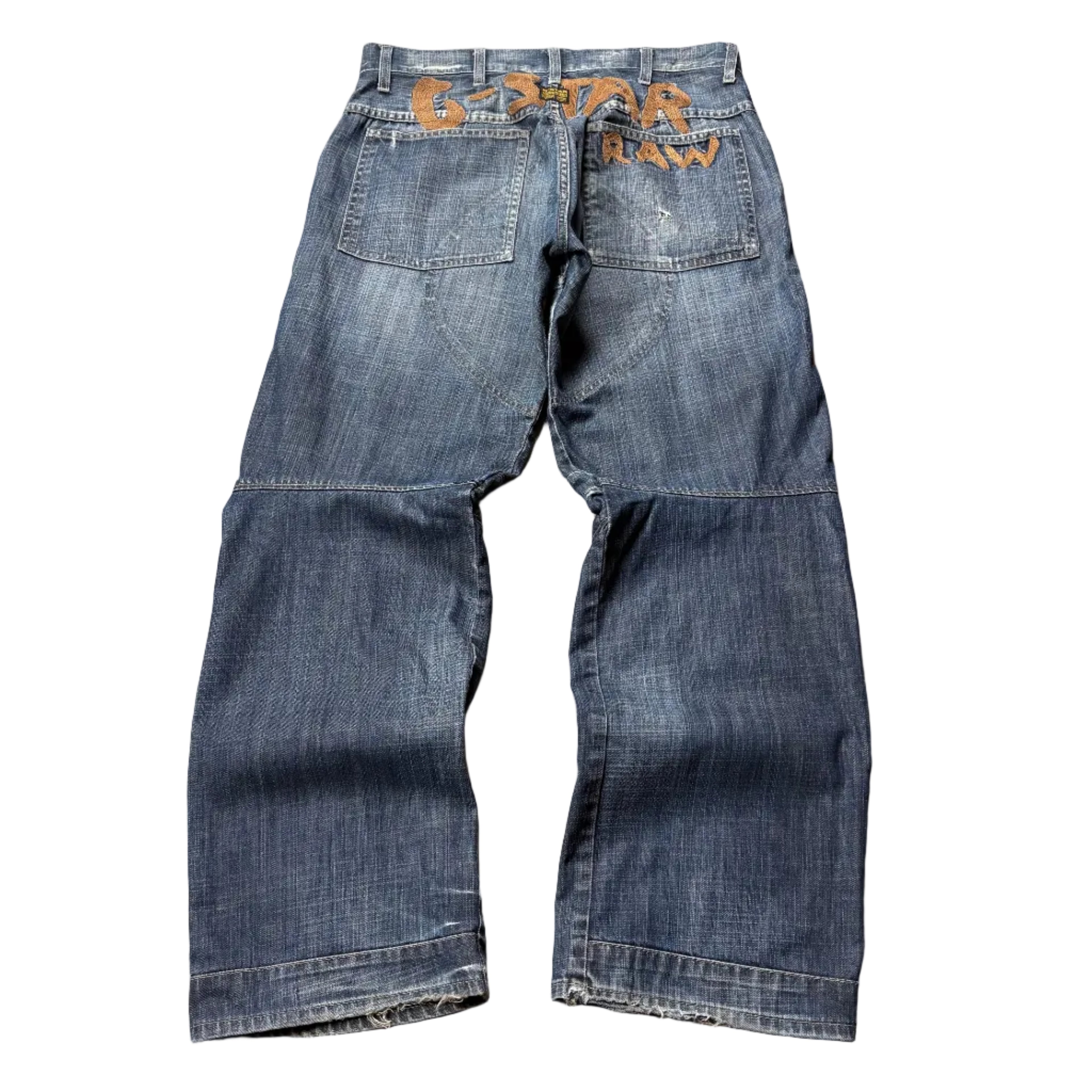 G-Star Big Print Straight Jeans (34)