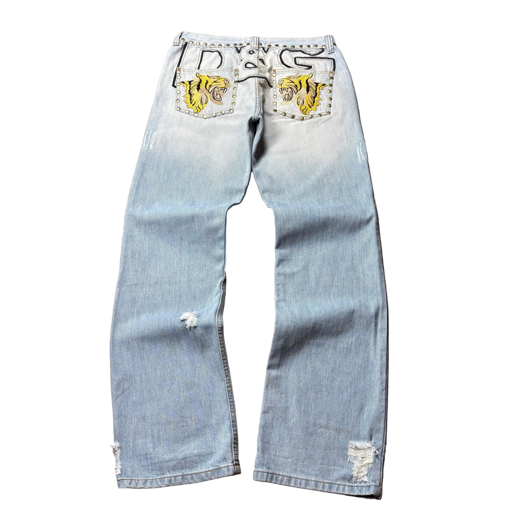 Dolce & Gabbana Rare Tiger Jeans (32)
