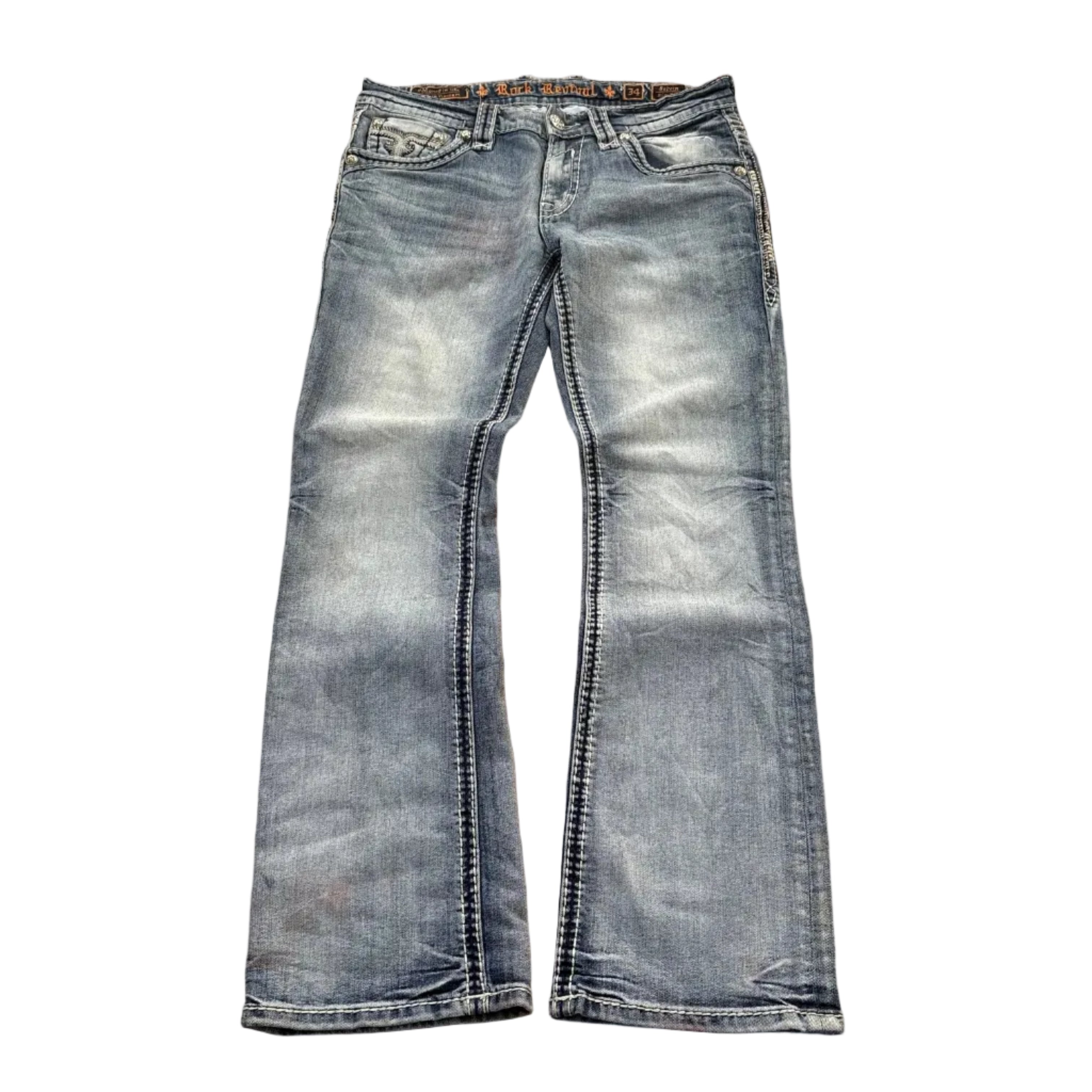 Rock Revival Bootcut Jeans (34)