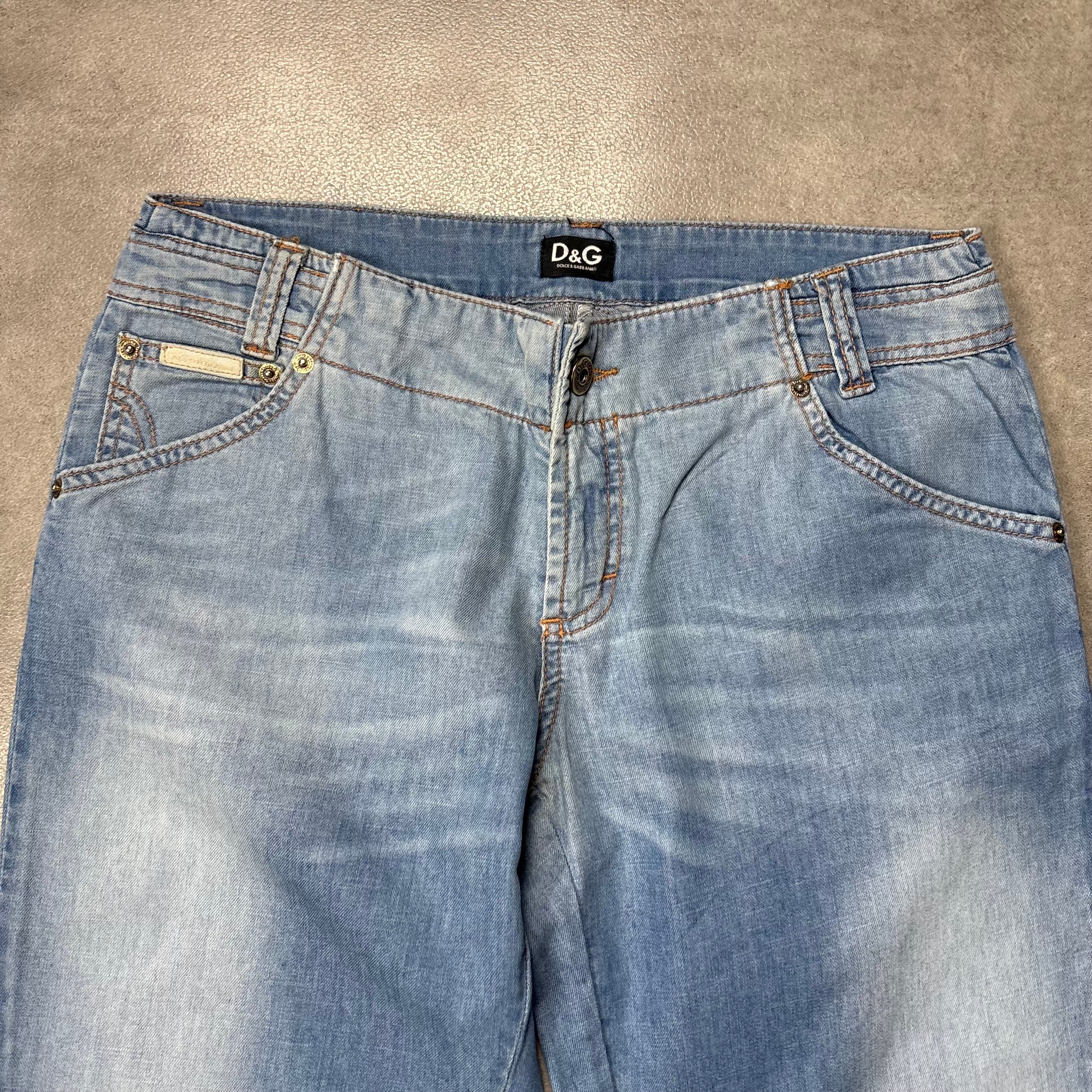 Dolce & Gabbana Women’s Big Print Jeans (30)